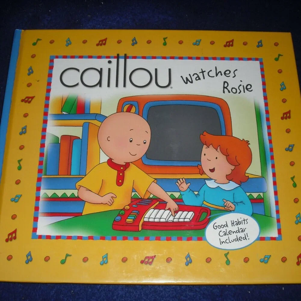 Caillou new shoes + Caillou Watches Rosie x 2